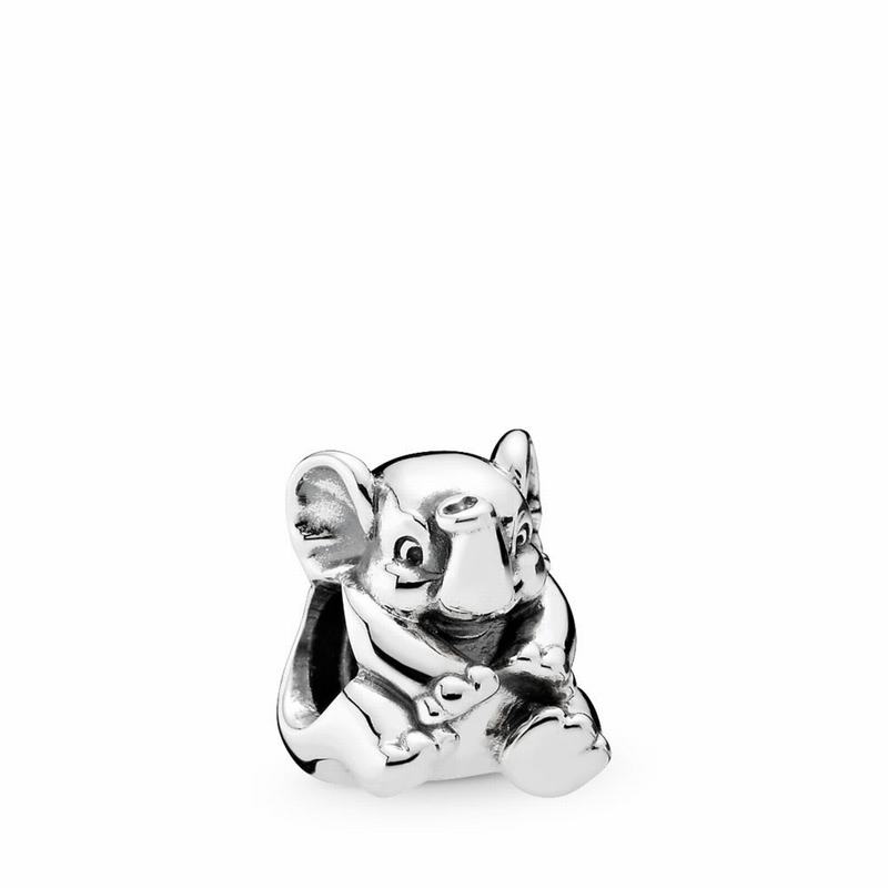 Pandora Lucky Elephant Charm Silver Egypt ML7932860